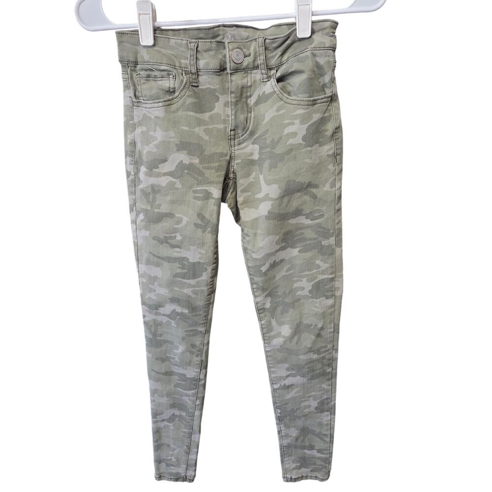 Camo Skinny Jeans – SO – Size 3